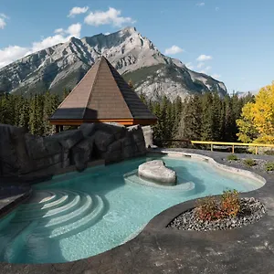 Canoe And Hotel Banff